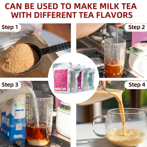 Extracto de polvo de té Pu-erh soluble Empaquetado a granel para la producción de té con leche y té de burbujas - Product Image 5