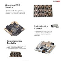 Haute qualité Wifi CCTV caméra IP multicouche PCB Circuit imprimé sans fil sécurité PCBA fabrication Clone assemblage Service OEM