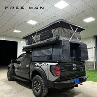 Weiches Dachzelt Pop-up Outdoor Camping Pickup-Truck Überdachung Camper für Ford F150 Ranger Tacoma Hilux
