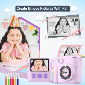 <span class=keywords><strong>Mini</strong></span> Cámara Portátil con Pantalla HD de 1080P, Juguetes para Niños, Regalos de Cumpleaños, Impresora Térmica Instantánea, Cámara para Niños ABS-681 - Product Image 5