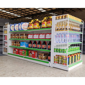 Commerciële Supermarkt Rekken Multi-Tier Metalen <span class=keywords><strong>Display</strong></span> Rack Voor Winkel Organisatie Systeem - Product Image 1