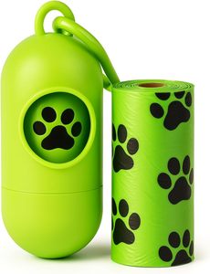 Biodegradable Dog Poop Bags with Dispenser | Leak-Proof & Unscented – 2 Rolls per Pack, Ideal for Mess-Free - Product Image 5
