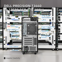 Station de travail de bureau Dell Precision T3660, tour d'ordinateur I5-12500/8G/2T 300W, pour usage professionnel (nouveau modèle)