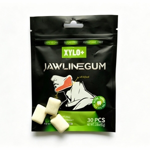 <span class=keywords><strong>Chewing</strong></span>-<span class=keywords><strong>gum</strong></span> <span class=keywords><strong>sans</strong></span> <span class=keywords><strong>sucre</strong></span> saveur multi-fruits, caféine et <span class=keywords><strong>xylitol</strong></span> pour le raffermissement du visage et la mise en forme, 2,5 kg - Product Image 4