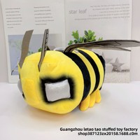 Boneka Gantungan Kunci Seri Zombie Creeper Bee Lamb, Isi Kapas PP, Usia 5-7 Tahun