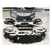 Kit de carrosserie pour Mercedes-Benz CLA W117 2013-2018 : transformation en style AMG (pare-chocs, jupes latérales, diffuseur arrière)