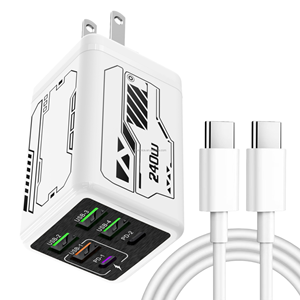 EU US UK ปลั๊ก240W USB-<span class=keywords><strong>C</strong></span> ชาร์จเร็วอะแดปเตอร์ติดผนังหลายพอร์ตสำหรับ <span class=keywords><strong>Samsung</strong></span>/Xiaomi <span class=keywords><strong>Type</strong></span> <span class=keywords><strong>C</strong></span> ชาร์จเร็วโทรศัพท์มือถืออะแดปเตอร์ - Product Image 3