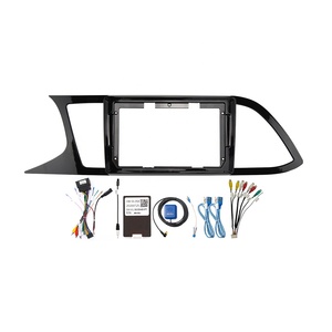 Meihua-Cable estéreo de 16 pines para coche Seat <span class=keywords><strong>Leon</strong></span> <span class=keywords><strong>2018</strong></span>, accesorio con marco de plástico Facial, Android - Product Image 1