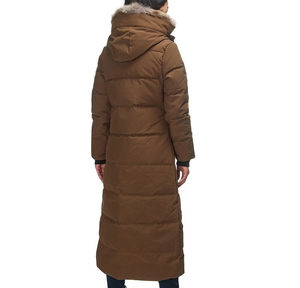 OEM personalizzato cappotto invernale in pelliccia grande e spessa Parka da <span class=keywords><strong>donna</strong></span> con cuciture sottili lungo cappotto invernale in <span class=keywords><strong>cotone</strong></span> piumino Parka da <span class=keywords><strong>donna</strong></span> - Product Image 2