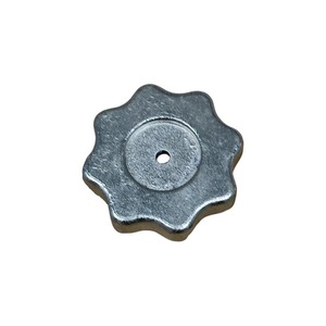 Metal Rotary Handwheel Silver Aluminum Panel Mounting <b>Switch</b> Accessory - Product Image 1