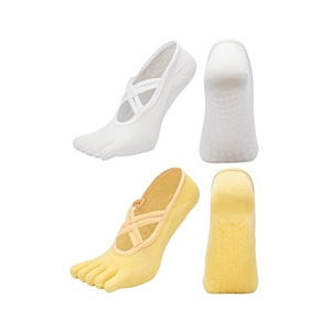 Zapatos de Cinco Dedos Antideslizantes con Suela Suave, Zapatos de Yoga FiveFingers, Zapatos Deportivos y de Fitness para Mujer, Zapatos de Baile con Dedos Separados - Product Image 1