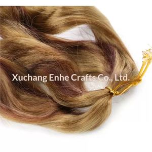 Extensiones de Cabello Natural Rizado Francés de Henan para Comercio Exterior, Rollo Grande Suelto, Trenza Africana, Cabello Tejido en Crochet - Product Image 3