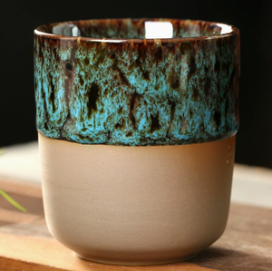 Taza de Degustación de <span class=keywords><strong>Café</strong></span> Estilo Japonés Hecha a Mano, Taza de Té de Cerámica Retro, Taza Maestra de Cerámica Rústica para Té Kung Fu y Espresso - Product Image 3