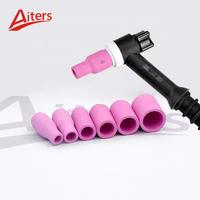Torche de soudage TIG WP9/WP20 13N08 13N09 13N10 13N11 13N12 13N13 Lentille de gaz d'alumine Buse TIG Buse en céramique