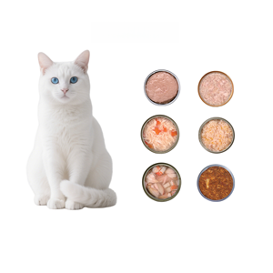 Chinas meist verkauftes High Nutrition Wet Katzen-und Hundefutter 85g Makrele White Meat Dosen futter für Haustiere - Product Image 1