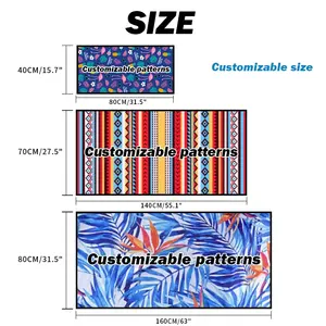 Full Custom Printing Microfiber Suede Quick Dry Towel For Super Absorbent Sand Free Large Beach Towels