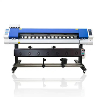 2024 nuevos productos 1,8 m 6ft 6 pies 70in Eco Solvent Printer Car Sticker Sign Banner Dx7 Máquina de impresión de marca famosa