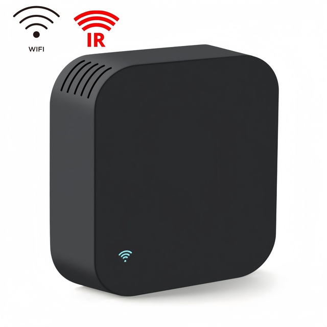 SLS Tuya Wi-Fi Smart IR Remote Temperature Humidity Sensor Alexa Compatibility for Home Air Conditioner Fan Garage Use-Android