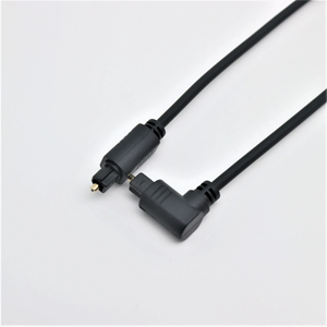 <span class=keywords><strong>Cable</strong></span> de fibra de <span class=keywords><strong>audio</strong></span> de 5,1 canales con codo de 90 grados y amplificador de potencia SPDIF de rotación de 360 grados Puerto cuadrado Monitor de altavoz de TV - Product Image 2