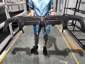 Mới X3 LCI 3K sợi <span class=keywords><strong>carbon</strong></span> bóng phía sau bội khuếch tán cho X3 M trang bị thêm/nâng cấp - Product Image 2