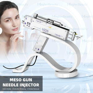 Le plus récent injection de mésothérapie U225 injecteur de lumière d'eau pistolet de mésothérapie Anti-againg peau Sclap méso Nano pistolet à aiguille Machine méso - Product Image 3