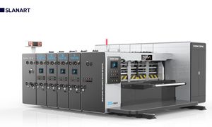 Nieuwe Staat High-Speed Carton Printing Gleufmatrijs Snijmachine Met Grote Deur Voor Fabrieksgebruik - Product Image 4