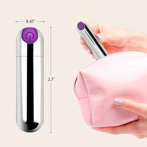 Stimolatore Clitorideo Punto G Impermeabile Silver Bullet <span class=keywords><strong>Vibratore</strong></span> Ricaricabile USB a 10 Velocità con Confezione Regalo - Product Image 4