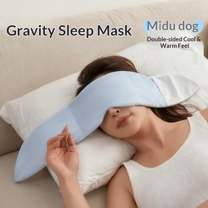 Groothandel Mido Dog Technology Zwaartekrachtgewogen Zijde Katoen Ecologisch Promotie Oogmasker Slaap Schaduw Diepte Ontspanning Oog - Product Image 1