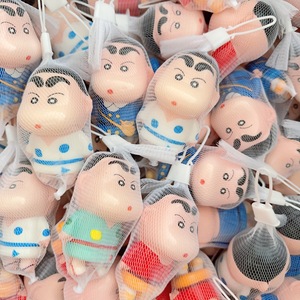 Crayon Shin-chan Figurines Set of 4 Colorful Plastic Toys for Kids Age <b>5</b> to 7 Years Unisex Fidget <b>Play</b> Figures - Product Image 3
