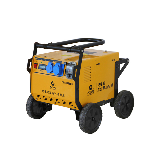 Industrial 3500W DC Petrol Portable Solar Generator with 5300WH Lithium Ion Battery Replacement for Gasoline Car Power Source