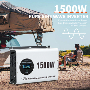 Venta al por mayor 12 voltios DC a AC convertidor inversor de potencia 1500W para autocaravana - Product Image 4