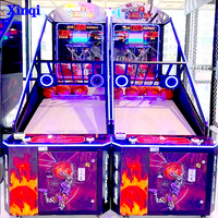 Vente directe usine : Machine de jeu de basket-ball d'arcade en métal à fort rendement, avec simulateur de tir multijoueur d'intérieur, équipement de divertissement
