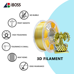 Filamento para Impresión 3D PLA+Silk, Doble Color Dorado y Plateado, Material Ecológico, Sin Obstrucciones, 1.75mm, 1kg por Bobina - Product Image 6