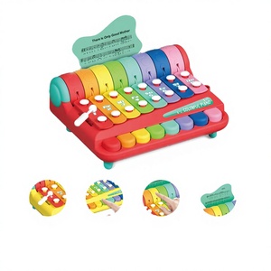 Wholesale Knock Piano <b>Keyboard</b> Sensory Toys 2 in 1 Musical Early Education Knock Piano <b>Instrument</b> Toys - Product Image 2