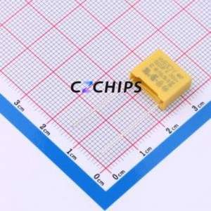ตัวเก็บประจุนิรภัยแบบ Through hole (THT) รุ่น W42Q3333KK6L00A0W1, ระยะขา P=10 มม., ความจุ 33nF, ค่าความคลาดเคลื่อน 10%, แรงดัน 310V, ยี่ห้อ X2 - Product Image 1