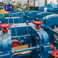 Laminoir pour barres d'armature de 8-32 mm et pour fils de 5,5-12 mm |   Machine à laminage à deux rouleaux - Ligne de laminage d'acier PLC pour l'Afrique