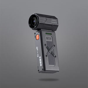 <b>Mini</b> Portable High Speed Foldable Wearable Rechargeable <b>USB</b> Type-C Car <b>Fan</b> 4000mAh Lithium-Polymer Battery Outdoor Hotel Use Low - Product Image 2