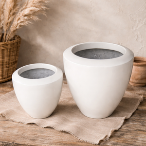 Pots de jardin à bon prix, pots à fleurs en fibre de verre, design moderne, écologiques, durables, fournisseur du Vietnam - Product Image 5