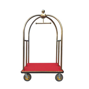 <span class=keywords><strong>Chariot</strong></span> à bagages pour hôtels cinq étoiles, <span class=keywords><strong>chariot</strong></span> <span class=keywords><strong>de</strong></span> <span class=keywords><strong>conciergerie</strong></span> exclusif pour halls d'hôtel, <span class=keywords><strong>chariot</strong></span> à bagages <span class=keywords><strong>de</strong></span> style luxueux - Product Image 1