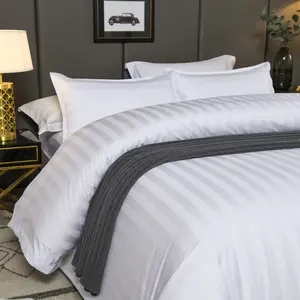 5 Star Hotel Organic Cotton Bed Sheets Sets For Beds Luxury