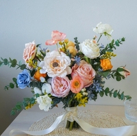 Real Touch Arrangements de fleurs artificielles de mariage Bouquet décorations de fleurs de mariage