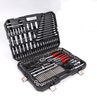Kit d'outils professionnel portable de 300 pièces, clé à cliquet, tournevis hexagonal interne, avec étui rigide