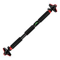 Barre de traction murale ZJFIT en métal, couleur et logo personnalisés, gain de place, antidérapante, pour usage domestique - Conception portable