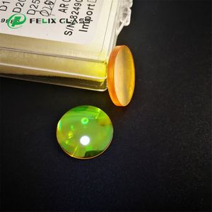 เลนส์โฟกัสเลเซอร์ FELIX ขนาด 18 มม./20 มม./25 มม. สำหรับ DVD ZnSe Co2 Laser ของสหรัฐอเมริกา ที่ความยาวคลื่น 10.6 ไมครอน - Product Image 2