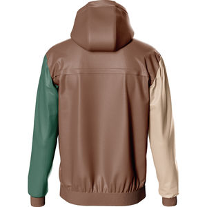 Chaqueta cortavientos con capucha de diseño minimalista a la moda, elegante e intemporal para atuendos informales cotidianos y looks de calle - Product Image 2