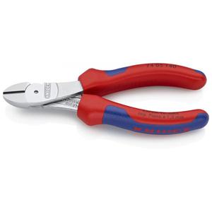 Knipex-74 05 200เครื่องตัดแนวทแยงชุบโครเมี่ยมที่จับพร้อมคีมและเครื่องตัดหลายองค์ประกอบ - Product Image 1