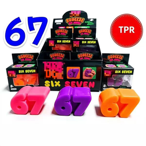 ชุดของเล่นบีบสควิชชี่สไตล์นีโดห์ 67 ชิ้น ทำจากยาง TPR คืนตัวช้า บรรเทาความเครียด ของขวัญ - Product Image 3