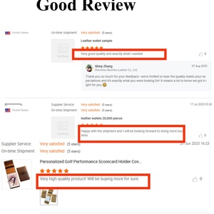 Boshiho Slim Leather Billfold Wallet Portable Short Design Bifold Fold Closure Credit Card <b>Purse</b> Card Holder Short <b>Small</b> Wallet - Product Image 4