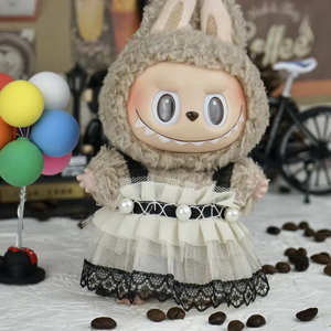 라부 옷 17cm 인형 옷 버블 레이스 스커트 전체 원피스 공주 원피스 라부 액세서리 라부 옷 - Product Image 1