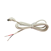 Cable Pigtail Personalizado de 0.5/1/2m Micro Macho a Extremo Abierto con Cable Desnudo y Cubierta de PVC